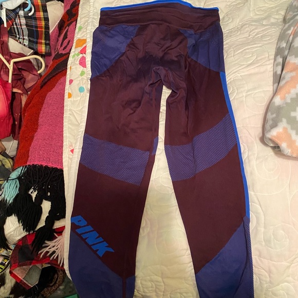 Victoria’s Secret pink leggings large - Picture 2 of 3